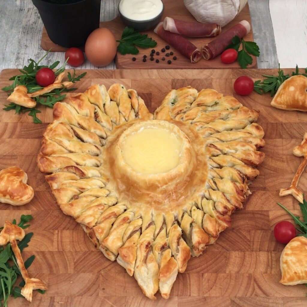 Corazón de hojaldre