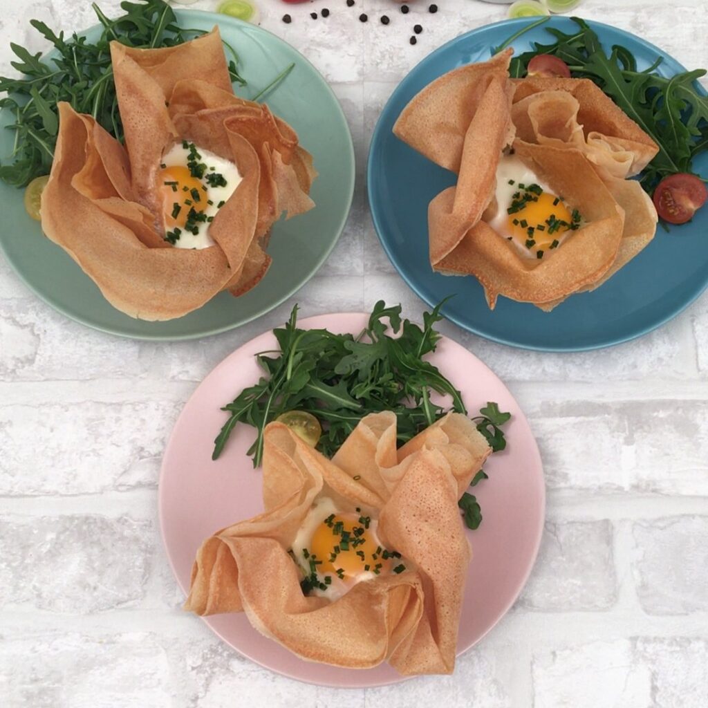 Cestinha de salmão