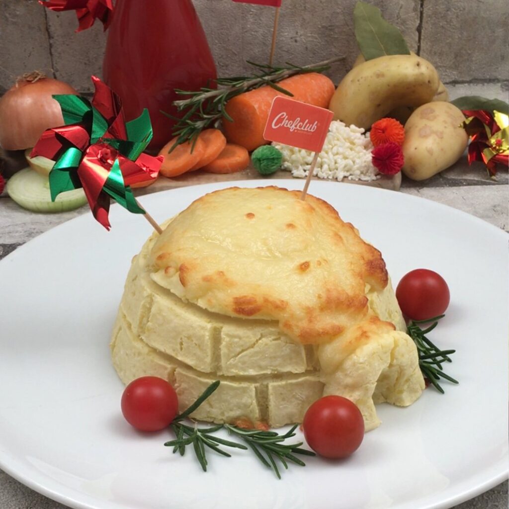 L&rsquo;igloo parmentier à la bolognaise