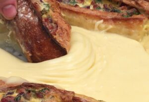 Baguette + Quiche = Baguettiche!