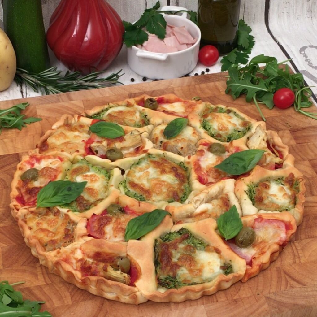 Pizza mosaico