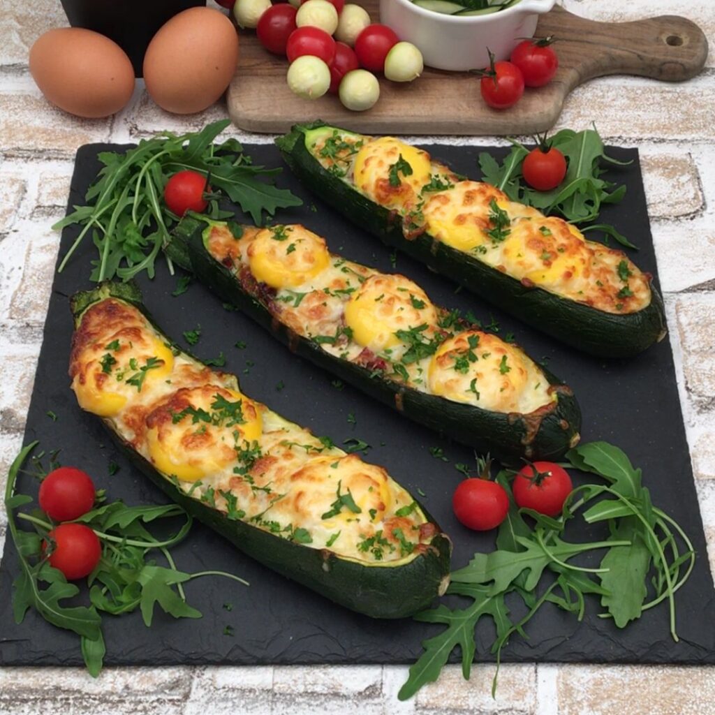 Zucchini-Boote