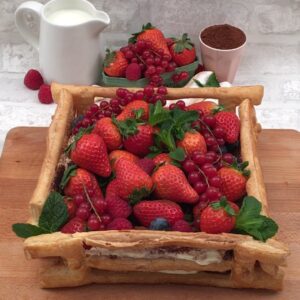 Tiramisú barqueta