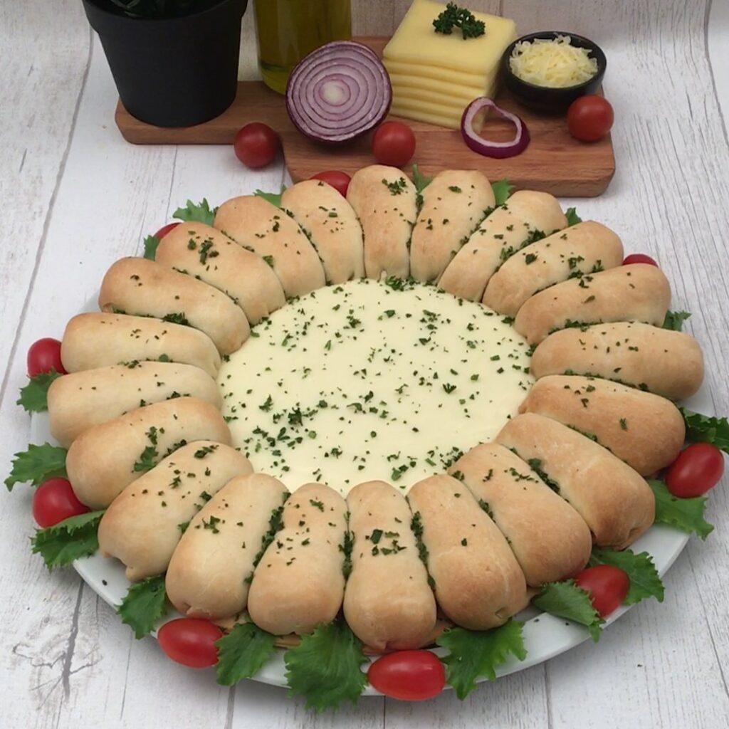 Pizza fondue