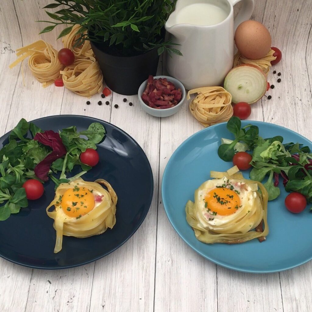 Nidos de tagliatelles