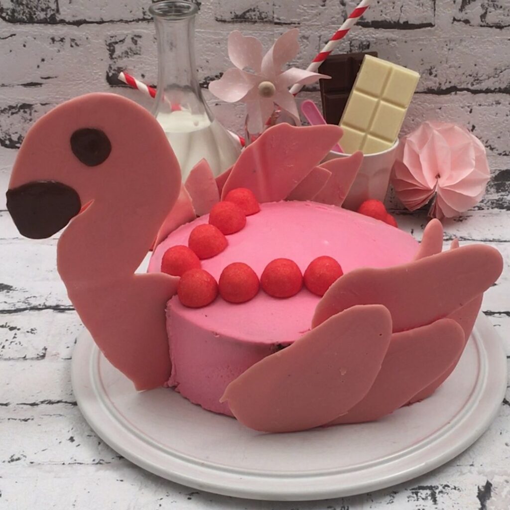 Gâteau flamand rose
