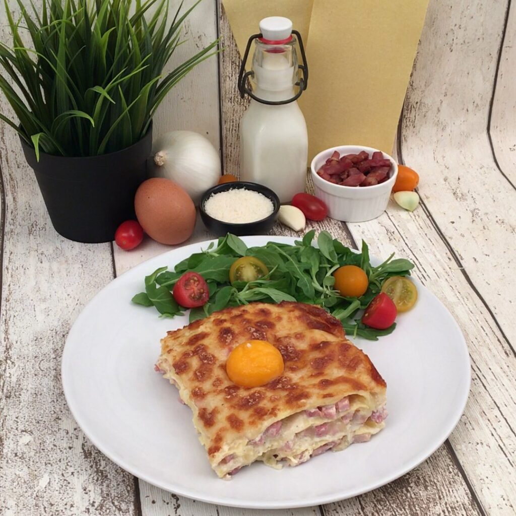 Carbonara-Lasagne