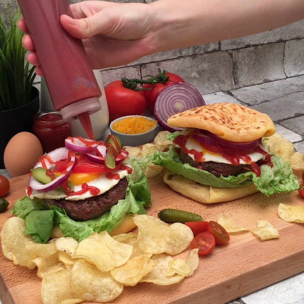 Crêpe burger