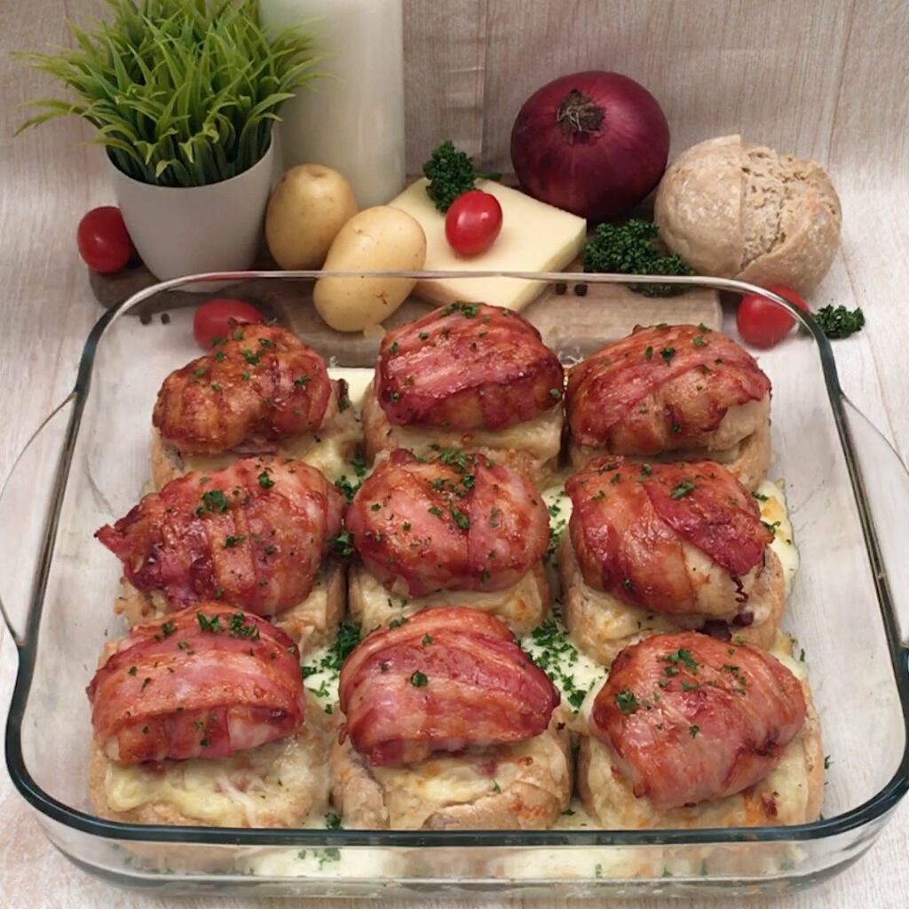 Pancitos gratinados