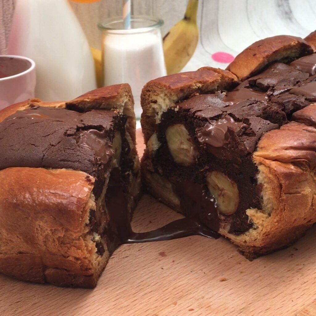 Brioche fondant au chocolat