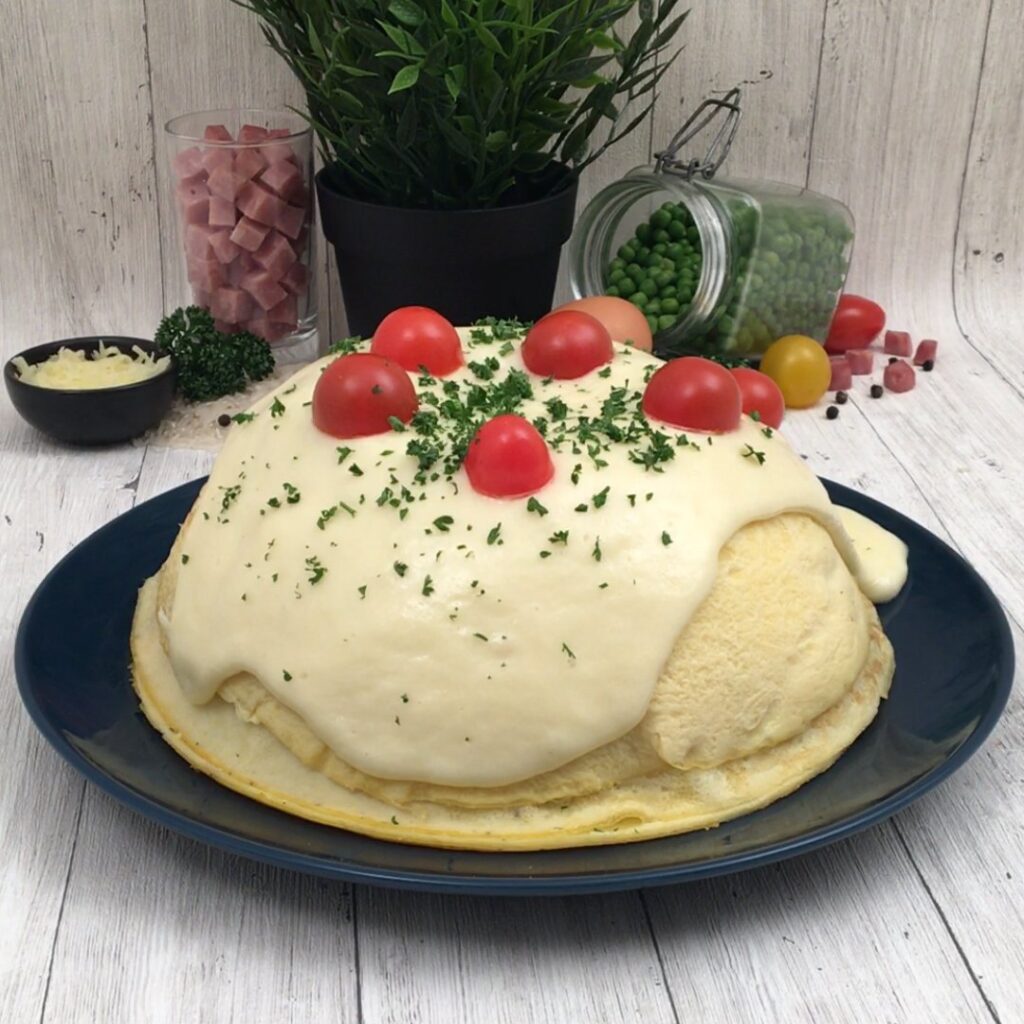 Vulkan-Omelette