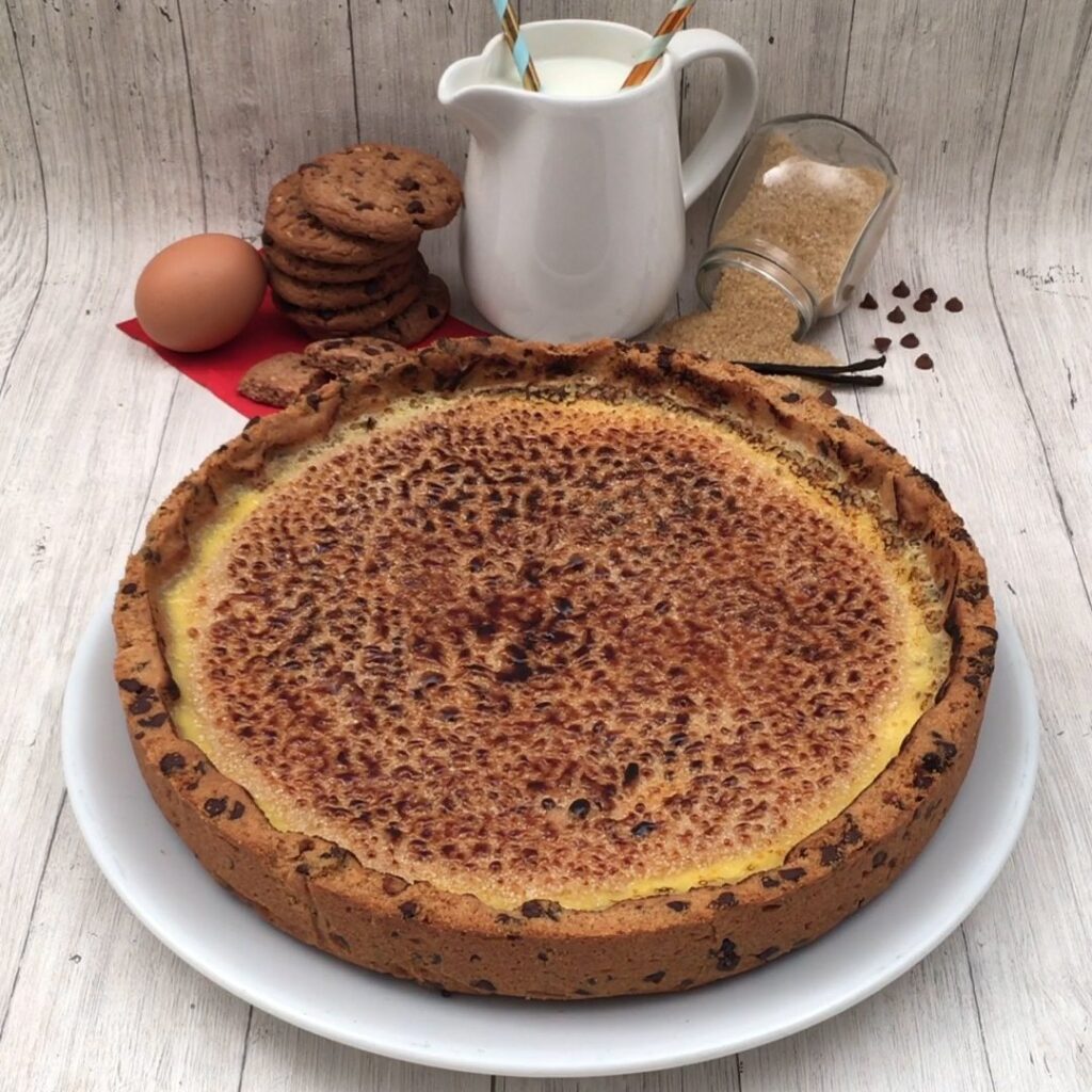 Cookie crème-brûlée