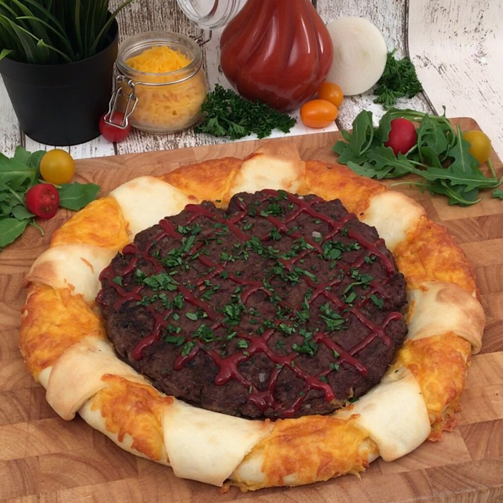 La tarte soleil haché
