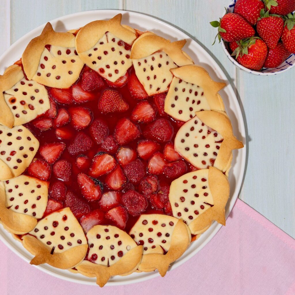 Tarte aux fraises d&rsquo;été