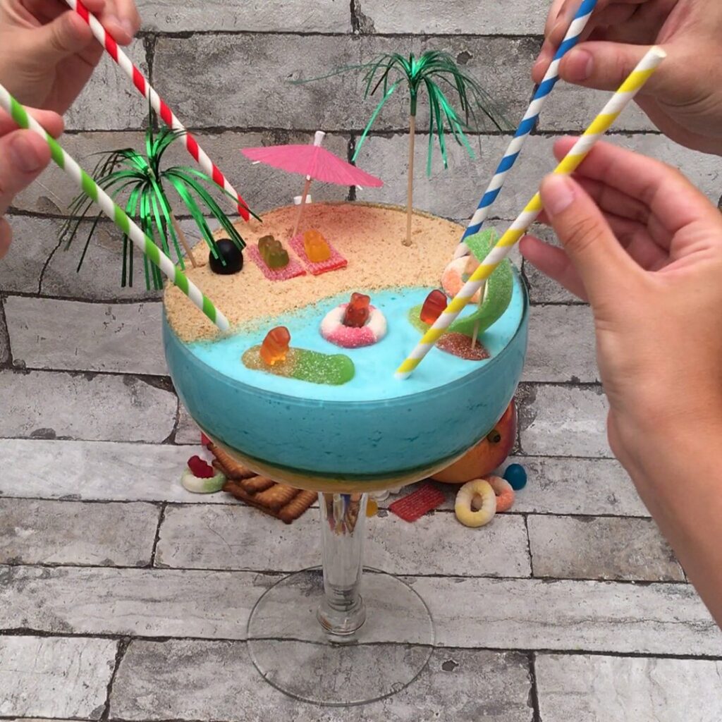 Cocktail oursons à la plage