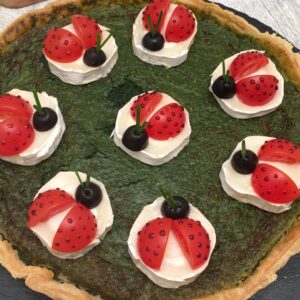 Quiche coccinelle