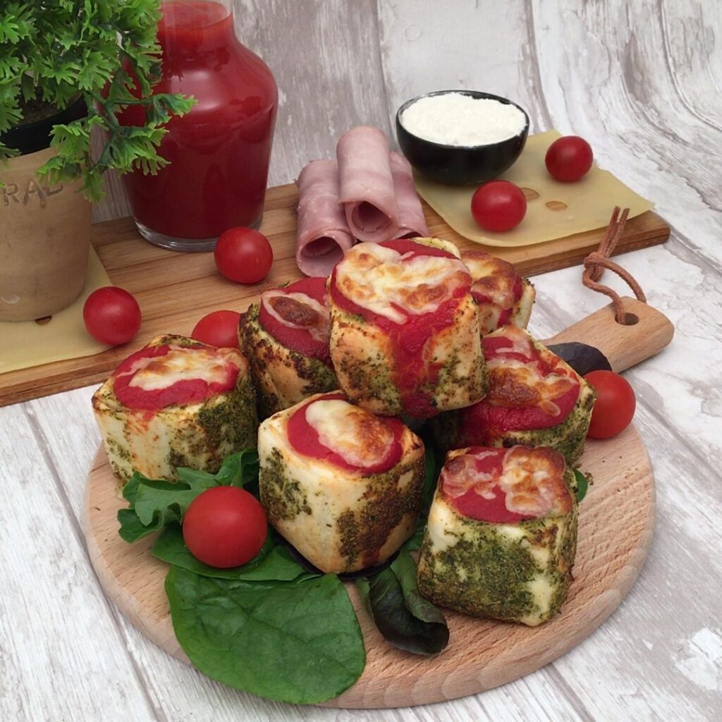 Pizza cubes