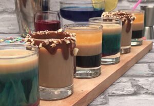 3 shots Baileys
