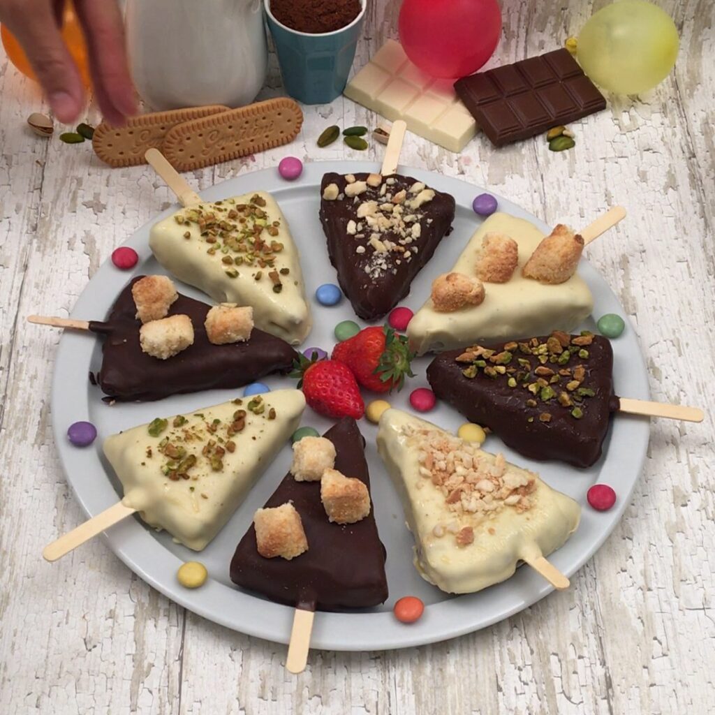 Gelatini di salame di cioccolato