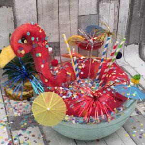 Cocktail flamant rose