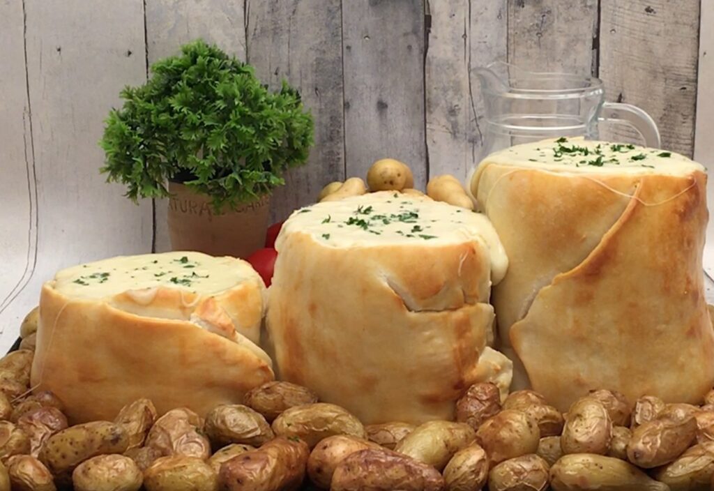 Drei-Käse-Fondue!