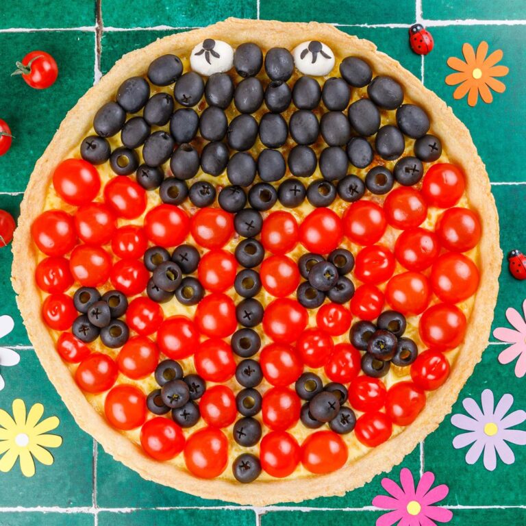 A quiche joaninha