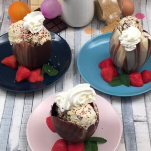 Glace fondant au chocolat