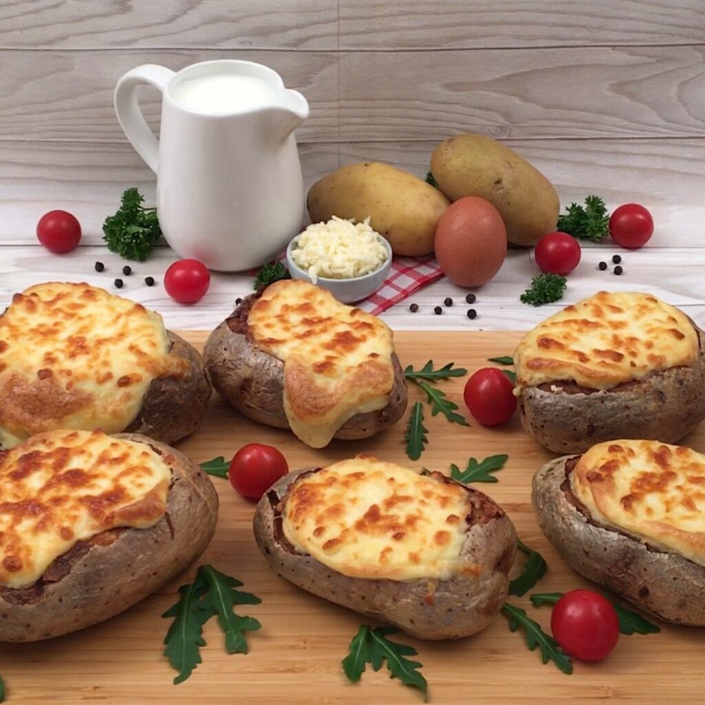Barchette gratinate