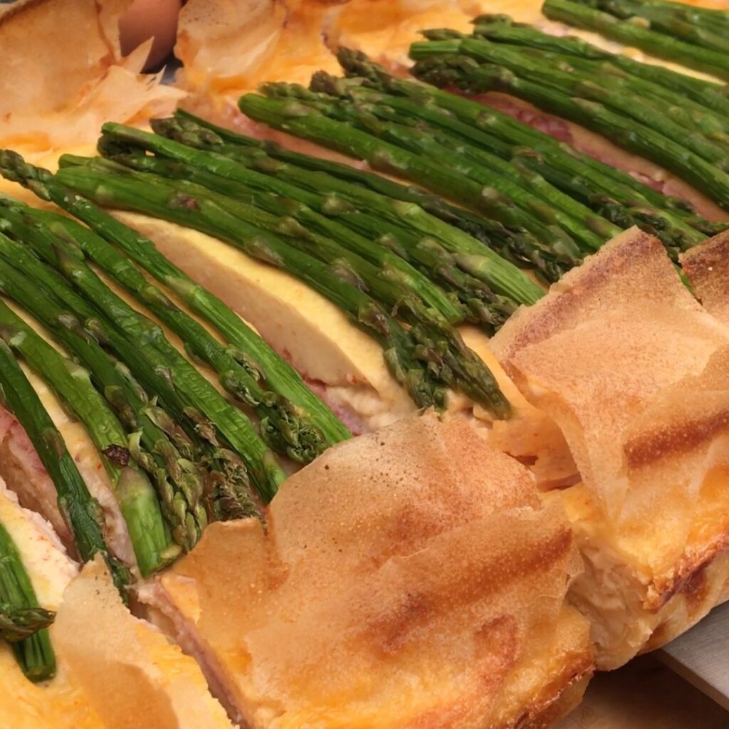 Spargel-Quiche
