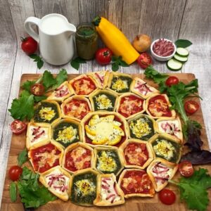 La pizza mosaico
