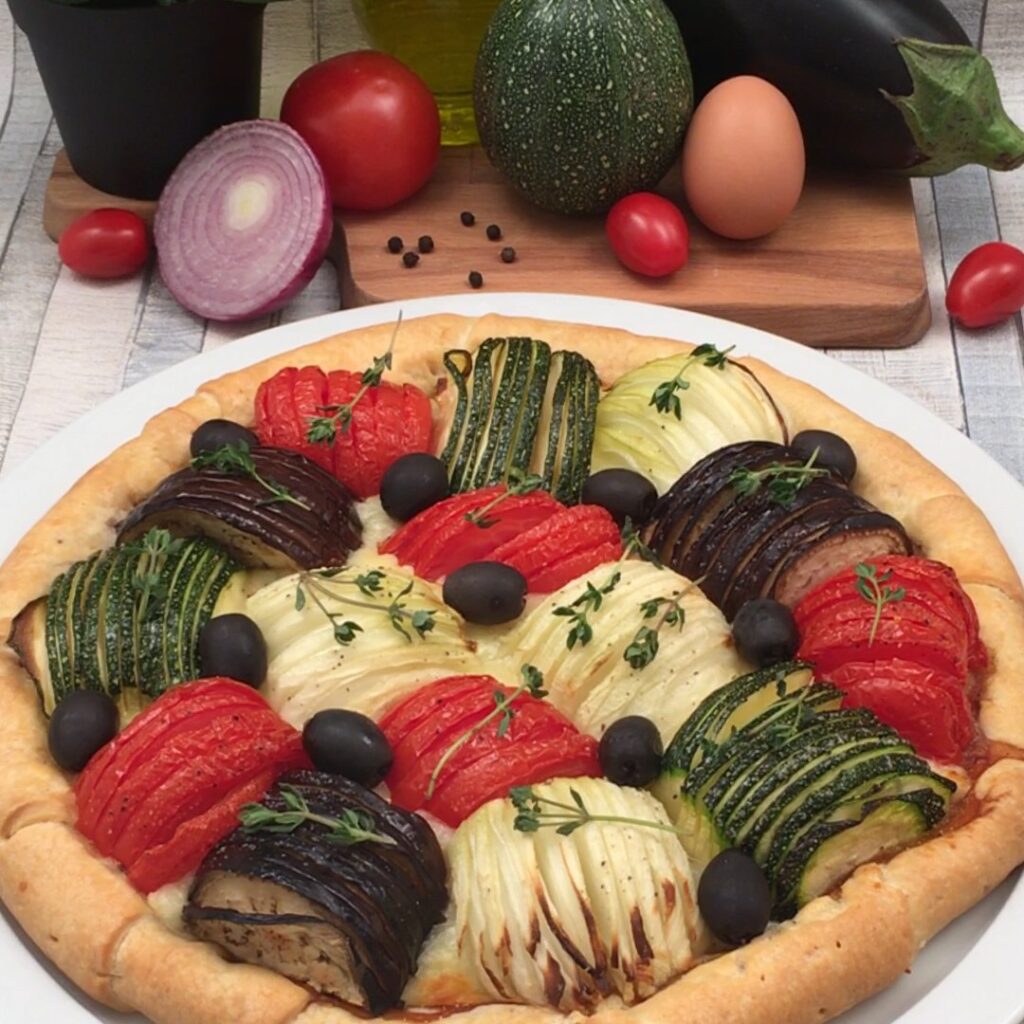 Tarte légumes d&rsquo;été