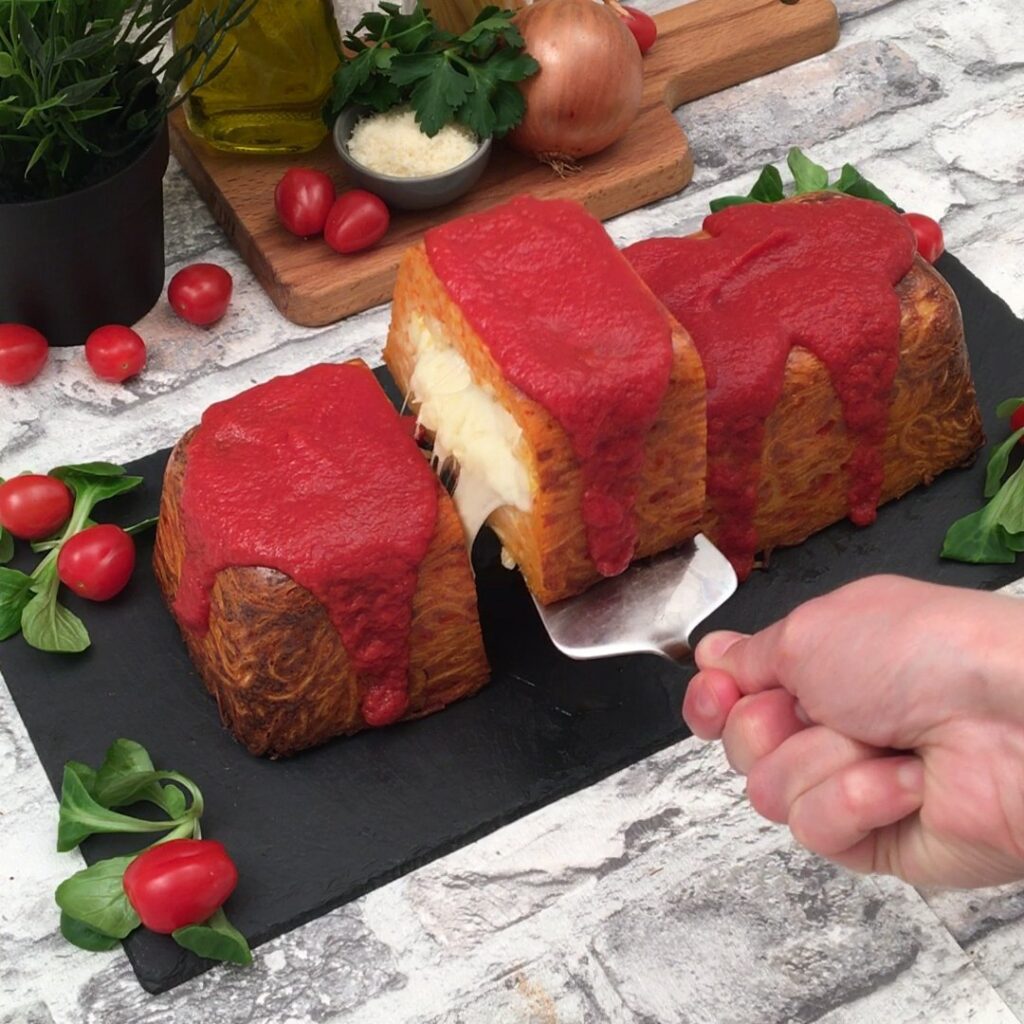 Terrine spaghetti surprise