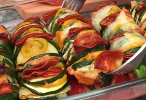 Hassleback Zucchini