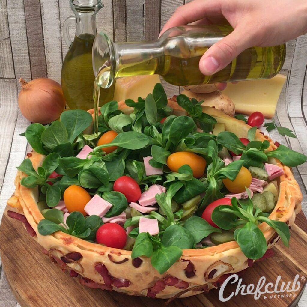 Ensalada de raclette