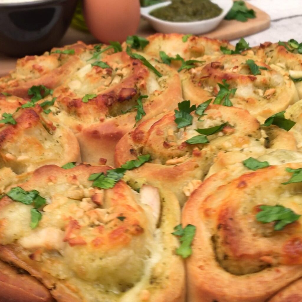 Homemade Stuffed Garlic Bread