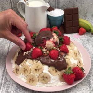 Le banana split à partager