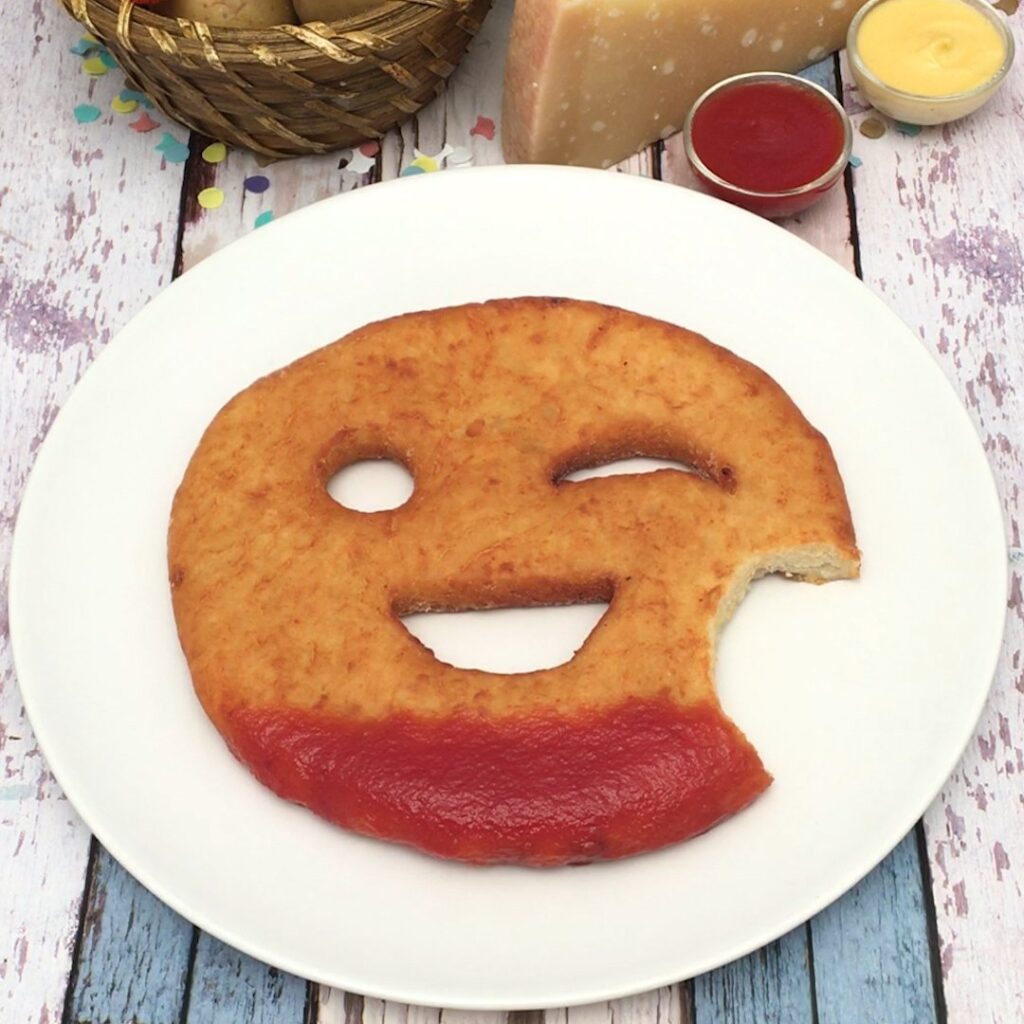 Giant Potato Smiley Face!