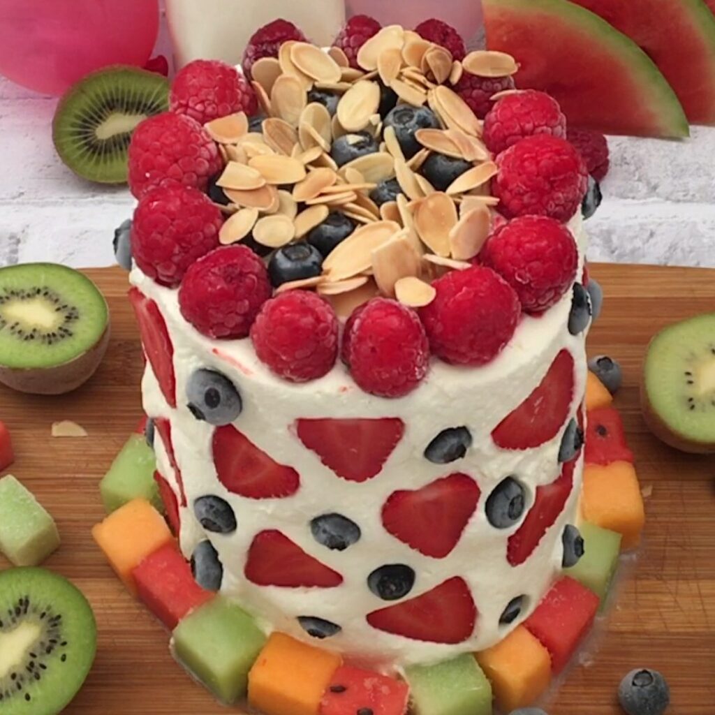 La torre de frutas