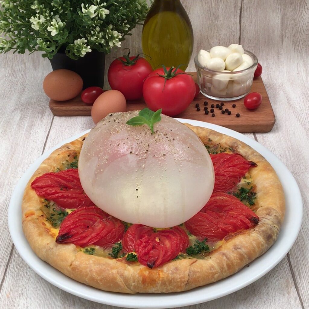 Tarte tomates mozzarella