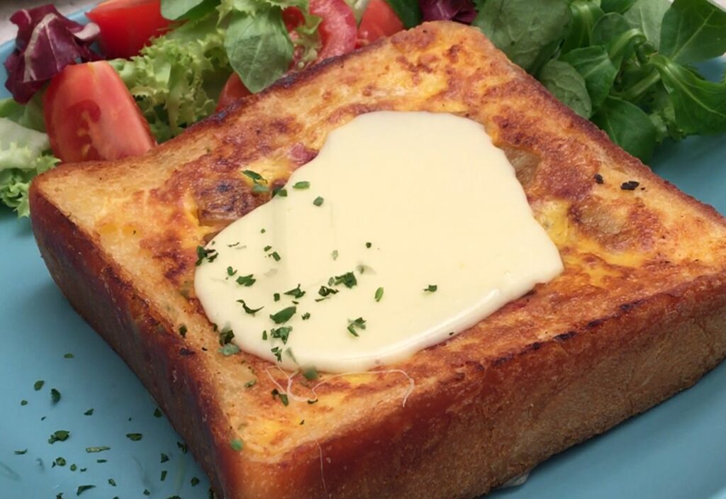 Bratkartoffel-Sandwich!