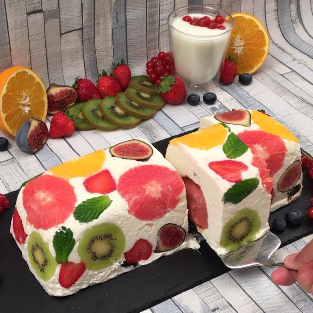 Postre frutal sin horno