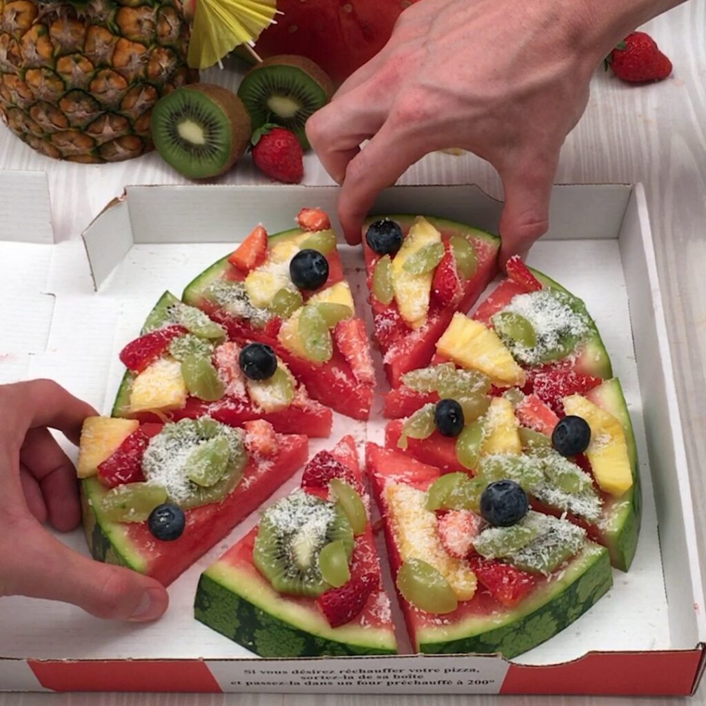 7 surpresas de fruta