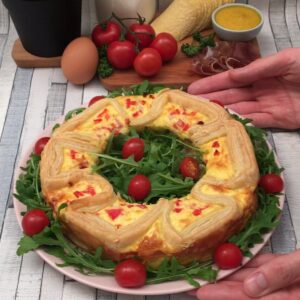 Quiche accordéon Quiche accordéon