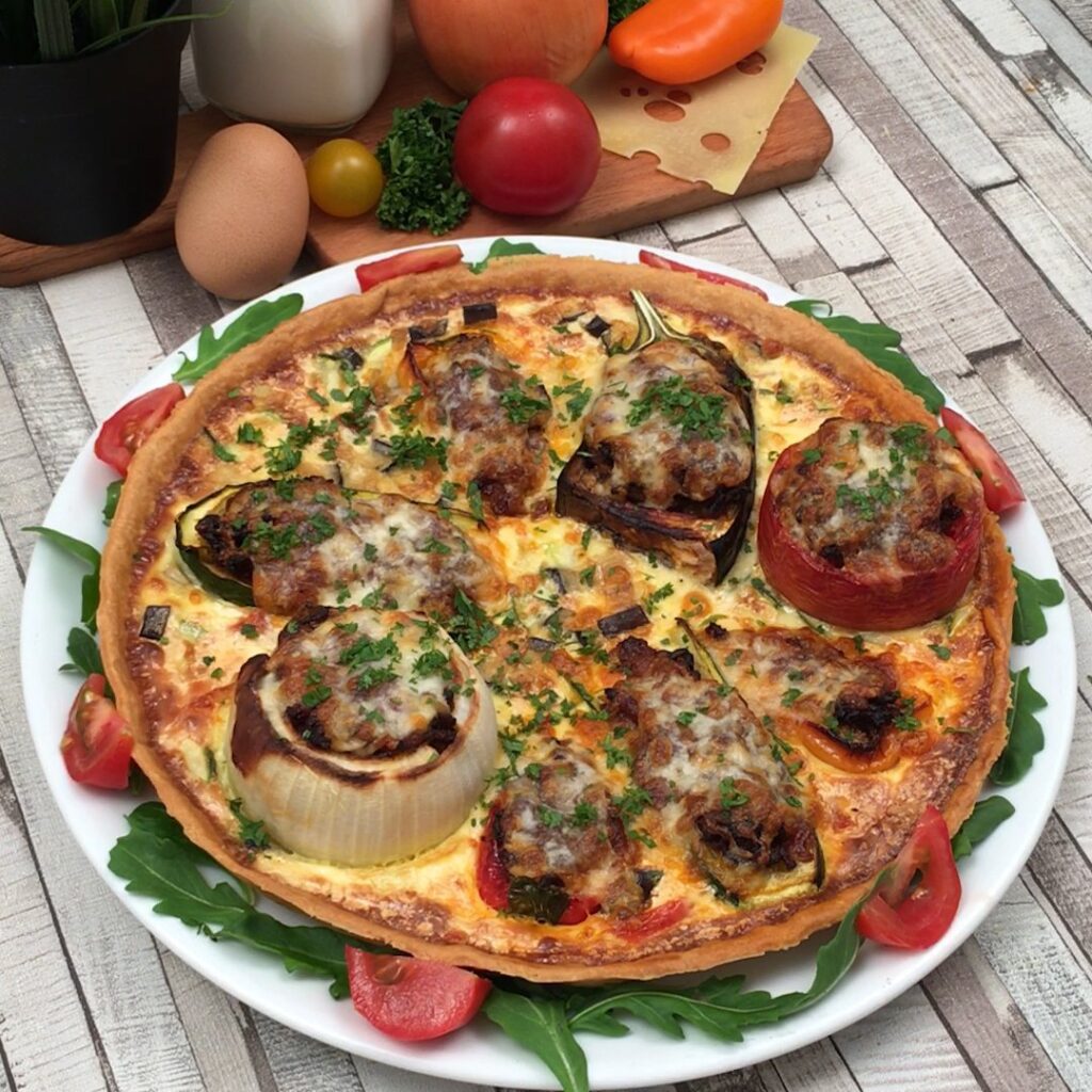 Tarte légumes farcis