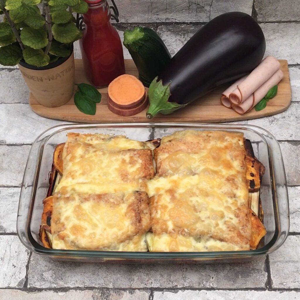 Lasagnes de patates douces