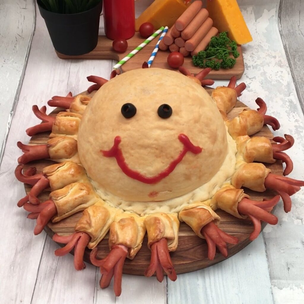 La tarte pieuvre