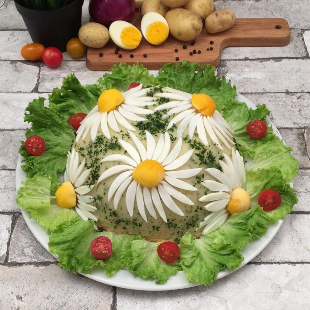 Hachis parmentier fleur