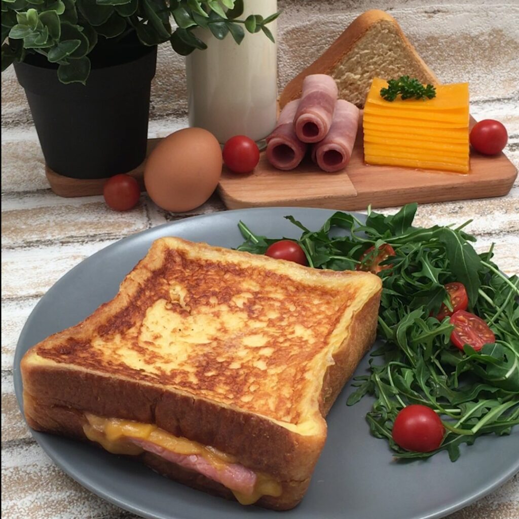 Toast croccante al latte