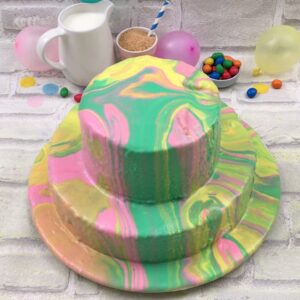 Gâteau qui dégouline
