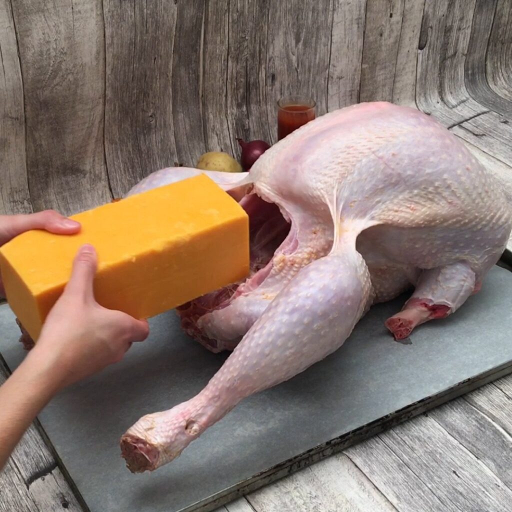 2-in-1 Thanksgiving Turkey!